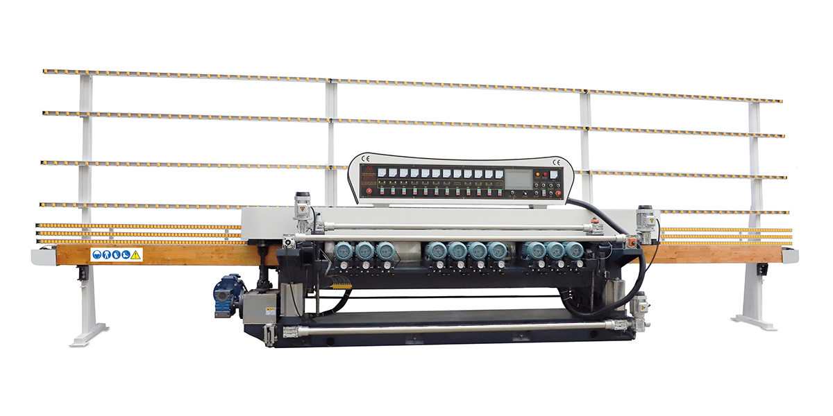 11 Motors Lifting Straight Line Beveling Machine