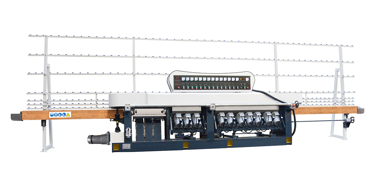 13 Motor 45° Chain Type Glass Edging Machine