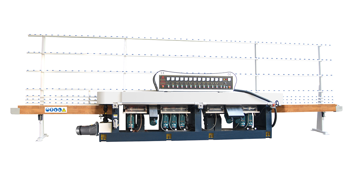 12 Motoren Glas rechte lijn Edging Machine