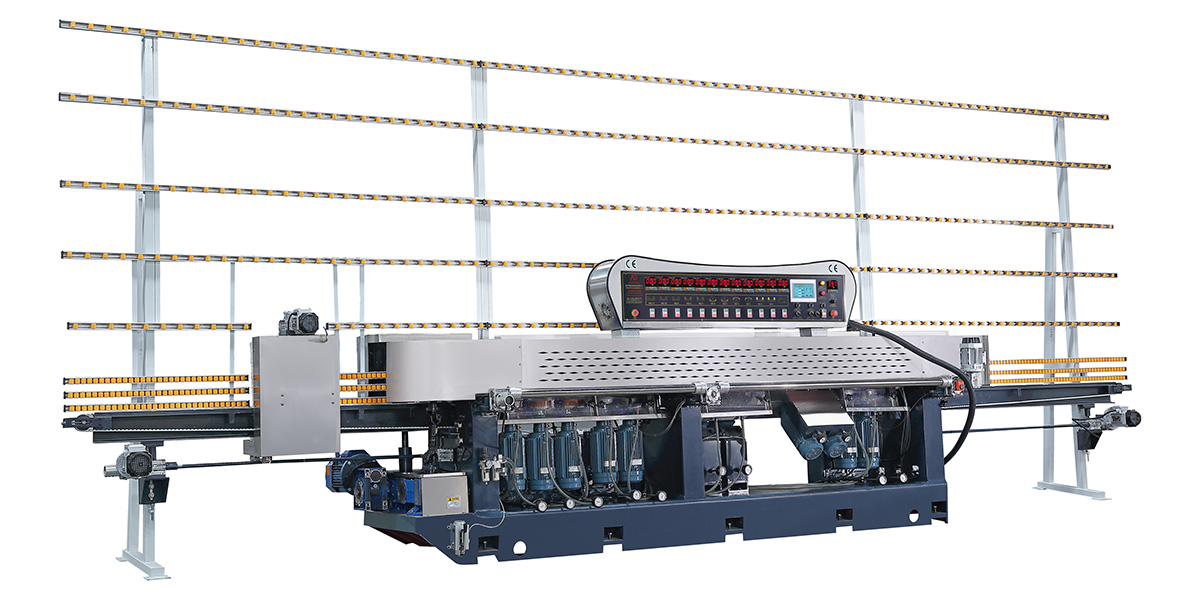 11 Motors Ball Bearing Glass Edging Machine