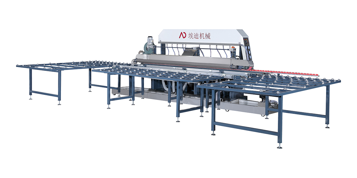 10 Motors Horizontal Glass Edge Grinding Machine